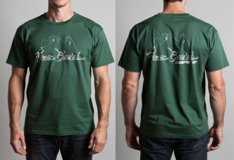 Tee-shirt sérigraphié pour le Club d’Escalade de Florac